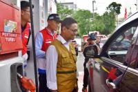 Pastikan Stok BBM Nataru, Wamen ESDM Pantau SPBU di Jawa Tengah