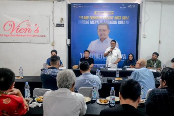 Menekraf Ajak Pelaku Ekraf Saling Kolaborasi Naik Kelas