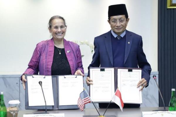 Menag dan Dubes AS Teken MoU Perluasan Program Fulbright