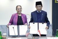 Menag dan Dubes AS Teken MoU Perluasan Program Fulbright