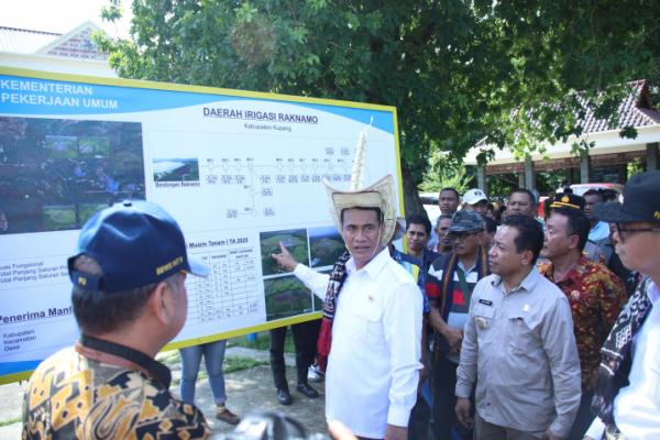 Mentan Patok Target 3 Tahun NTT jadi Lumbung Pangan 