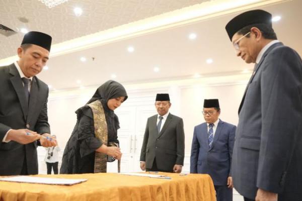 Lantik Ketua STAIN Majene dan Rektor IAIN Kerinci, Ini Amanat Menag