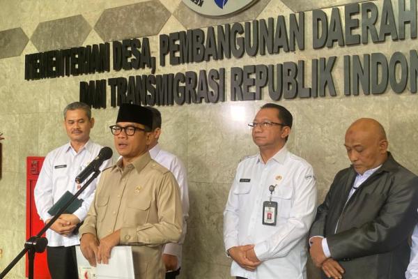 Mendes Bakal `Sikat`Oknum Kades Pakai Dana Desa untuk Judol
