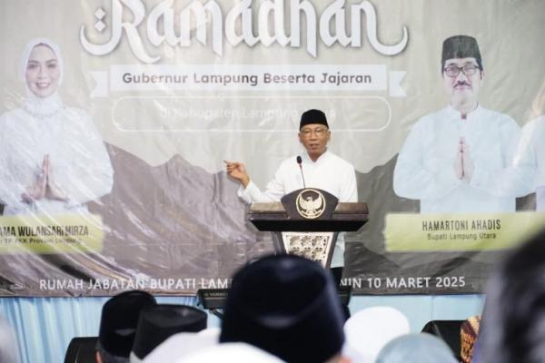 Gubernur Lampung Dorong Kerja Sama untuk Bangun Lampung Utara