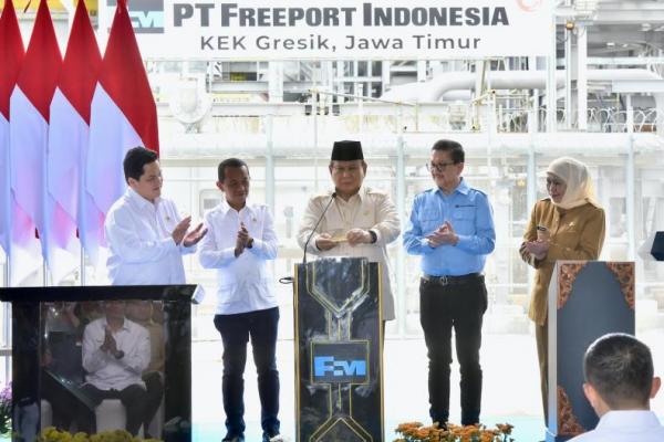 Smelter Logam Mulia Diresmikan, Menteri ESDM: Komitmen Hilirisasi