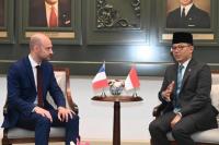 Menlu RI-Prancis Perkuat Kemitraan Strategis Jelang Kunjungan Macron