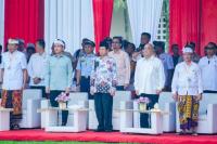 Menag Dampingi Wapres Hadiri Tawur Agung Kesanga, Tekankan Toleransi