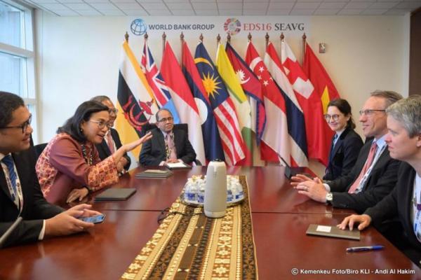 Sri Mulyani Temui Menkeu Jerman, Bahas Tarif Dagang AS