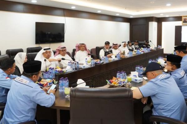 PPIH dan Syarikah Bahas Persiapan Pergerakan Jemaah saat Puncak Haji