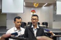 Tim juru bicara KPK, Budi Prasetyo saat memberikan keterangan di gedung Merah Putih KPK (Foto: Jurnas.com)