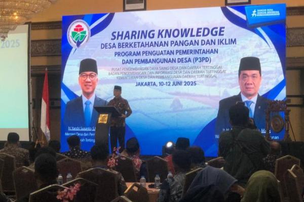 Mendes Yandri Harap Program P3PD Hasilkan Inovasi Bidang Ketahanan Pangan