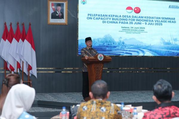 Lepas Kades untuk Belajar ke China, Ini Harapan Mendes Yandri