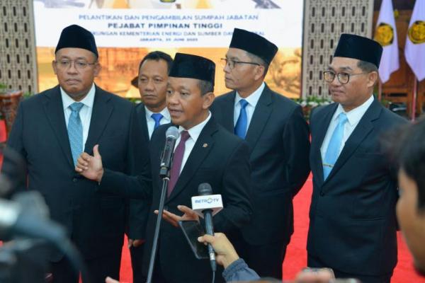 Lantik Dirjen Gakkum, Ini Pesan Menteri ESDM