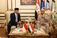 Menhan RI-Menhan Mesir bahas kerja sama bidang pertahanan (Foto: Kemhan)