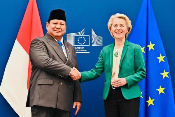 RI-Uni Eropa Perkuat Kemitraan Strategis, Prabowo Capai Terobosan Diplomatik di Brussel