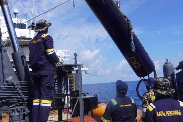 KKP Tangkap Satu Kapal Ikan Berbendera Malaysia di Selat Malaka