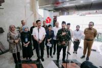 Menteri Sosial (Mensos) Saifullah Yusuf atau Gus Ipul memberi keterangan pers usai menghadiri Rapat Pleno Perdana Komite Percepatan Transformasi Digital Pemerintah di Kantor DEN, Jakarta, Selasa (Foto: Kemensos)