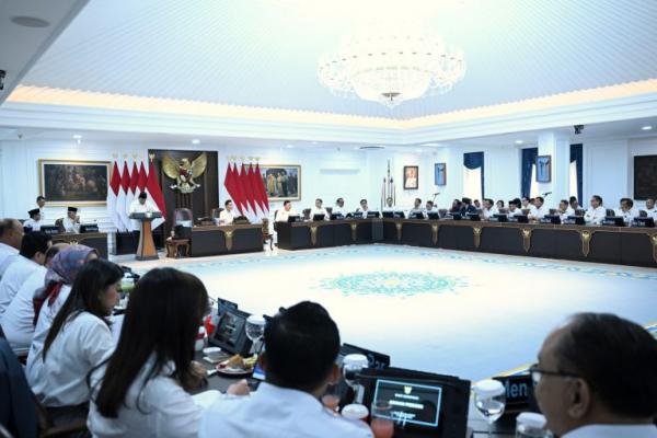 Prabowo Pimpin Sidang Kabinet, Bahas Stabilitas Nasional