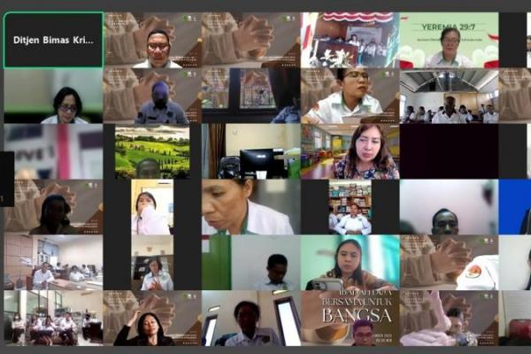 Doa Bersama Umat Kristen untuk Kedamaian Bangsa