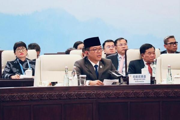 Menlu Sugiono Wakili Presiden Prabowo di KTT SCO ke-25