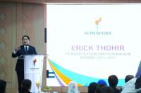 Sertijab Menpora, Erick Thohir Tekankan Persatuan Pemuda