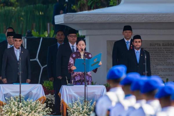 Ketua DPR Pimpin Pembacaan Ikrar pada Peringatan Hari Kesaktian Pancasila 2025