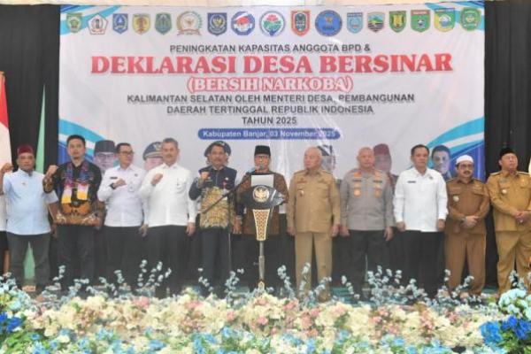 Diikuti 2.000 Desa, Mendes Pimpin Deklarasi Desa Bersinar