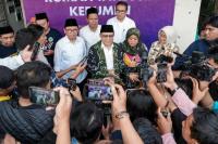 Menteri Koordinator Pemberdayaan Masyarakat (Menko PM) A. Muhaimin Iskandar saat melakukan konferensi pers (Foto: Ist)