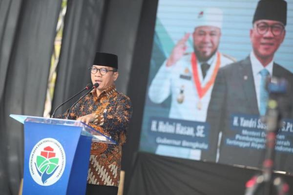 Di Seluma Mendes PDT Deklarasikan Gotong Royong Bangun Desa dan Desa Bersinar