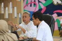 Wakil Menteri Sosial (Wamensos) Agus Jabo Priyono bertemu Ketua Majelis Pembinaan Kesejahteraan Sosial (MPKS) Pimpinan Pusat (PP) Muhammadiyah, Mariman Darto, di Kantor Kemensos, Jakarta (Foto: Kemensos)