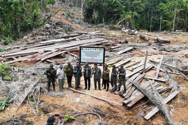 Ilustrasi - Kementerian Kehutanan melalui Direktorat Jenderal Penegakan Hukum Kehutanan (Ditjen Gakkumhut) mengungkap perkembangan modus kejahatan kehutanan berupa pencucian kayu ilegal agar seolah-olah legal (Foto: Kemenhut) 
