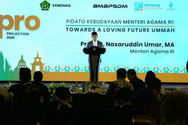 Menag Sebut Bhinneka Tunggal Ika Penjaga Harmoni Beragama