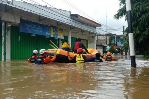 Hujan Deras, Sebanyak 20 RT di Jakarta Terendam Banjir