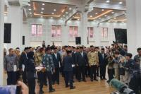 Pelantikan jajaran Dewan Pengawas dan Direksi baru Badan Penyelenggara Jaminan Sosial (BPJS) Kesehatan dan BPJS Ketenagakerjaan masa jabatan 2026–2031 (Foto: Vaza/Indonesiainfo.id)