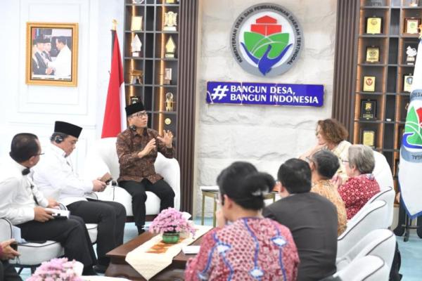 Mendes Bertemu Pihak World Bank, Bahas Pengelolaan Dana Dukungan untuk Desa