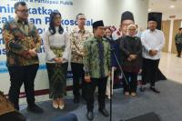 Menteri Koordinator Pemberdayaan Masyarakat, A. Muhaimin Iskandar melakukan konferensi pers mengikuti Dialog Solidaritas dan Partisipasi Publik: Meningkatkan Ketahanan Psikososial sebagai Fondasi Pemberdayaan Masyarakat di Jakarta (Foto: Vaza/Indonesiainfo.id)