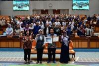 Sosialisasi Peraturan Pemerintah Nomor 94 Tahun 2021 tentang Disiplin Pegawai Negeri Sipil dan Penganugerahan Pegawai Teladan di lingkungan Biro Persidangan I, Kompleks Parlemen, Senayan, Jakarta, Senin (5/5) (Foto: Ist)