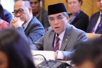 Menteri Ketenagakerjaan (Menaker) Yassierli dalam Asia Pacific Group Ministerial Meeting pada rangkaian Konferensi Perburuhan Internasional atau International Labour Conference (ILC) ke-114 di Jenewa, Swiss (Foto: Ist)