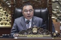 Wakil Ketua DPR RI Sufmi Dasco Ahmad dalam Rapat Paripurna yang berlangsung di Gedung Nusantara II, Kompleks Parlemen, Senayan, Jakarta, pada Selasa (18/8/2026) (Foto: Ist/DPR RI)